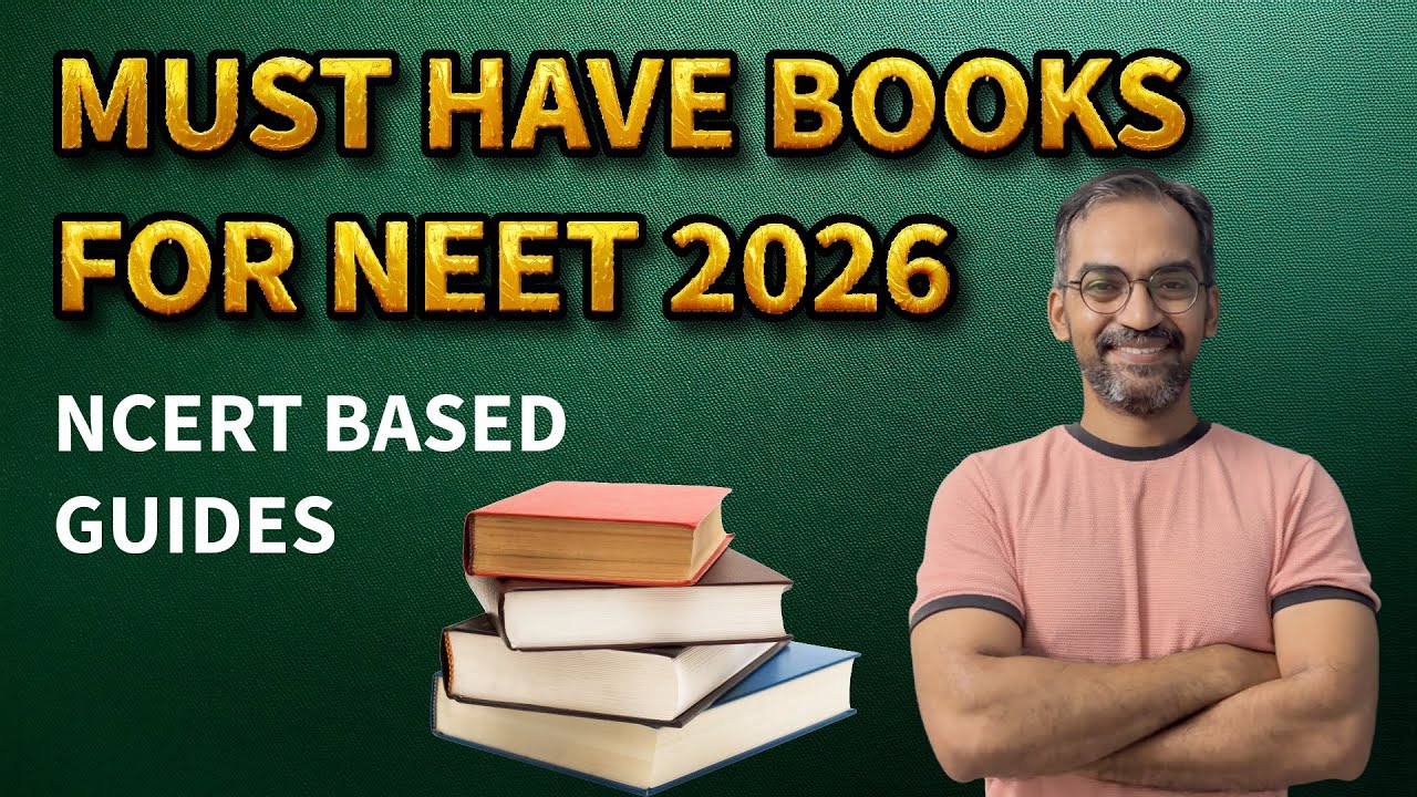 Must have books for NEET 2026 #neet2026preparation 