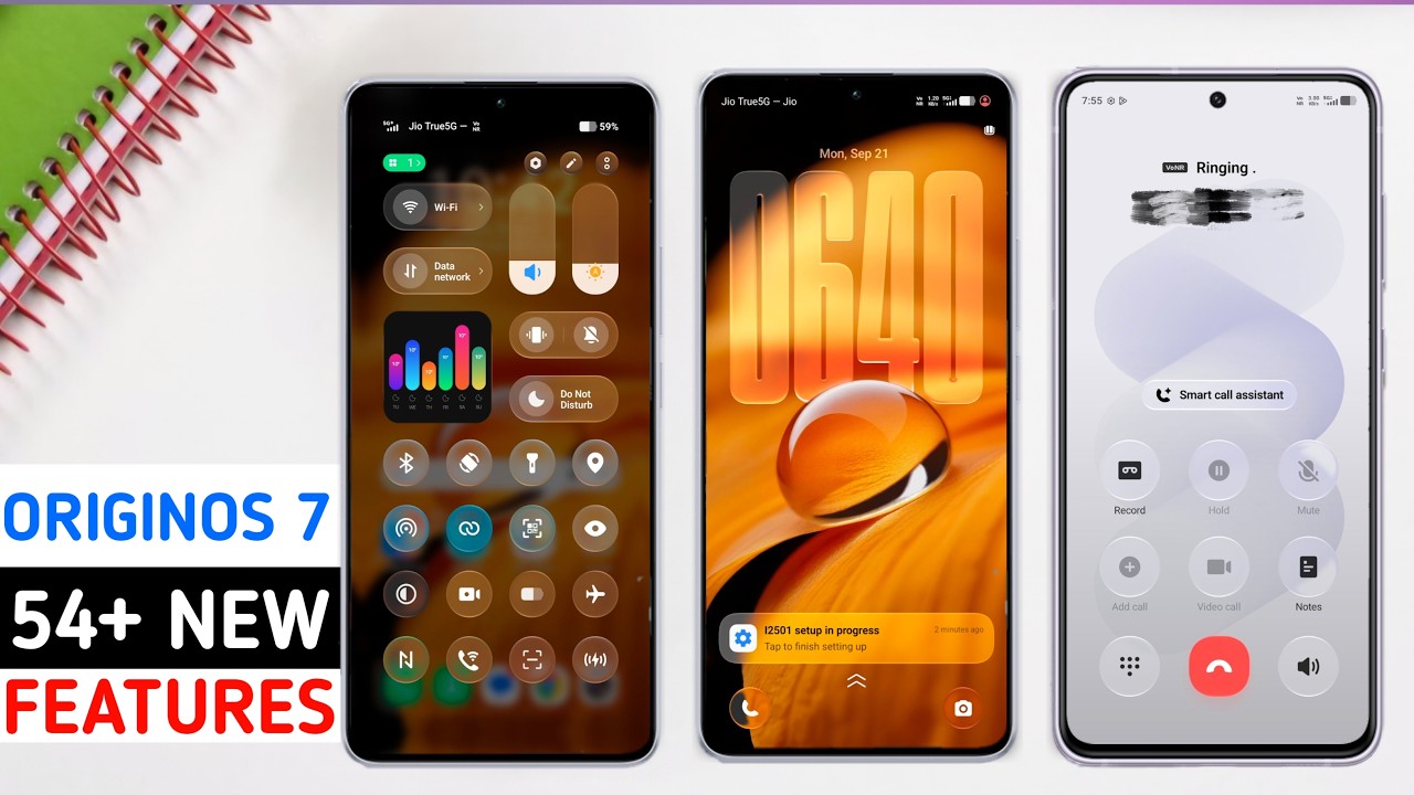 Vivo OriginOS 7 Update : FIRST LOOK (54+ New Features) 🔥 Android 17 Beta 1