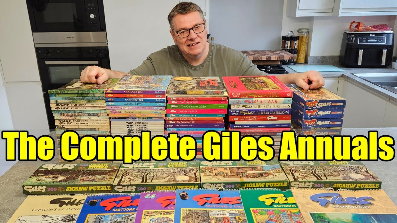 MY Complete GILES Annual COLLECTION + Jigsaws + CALENDERS + More!