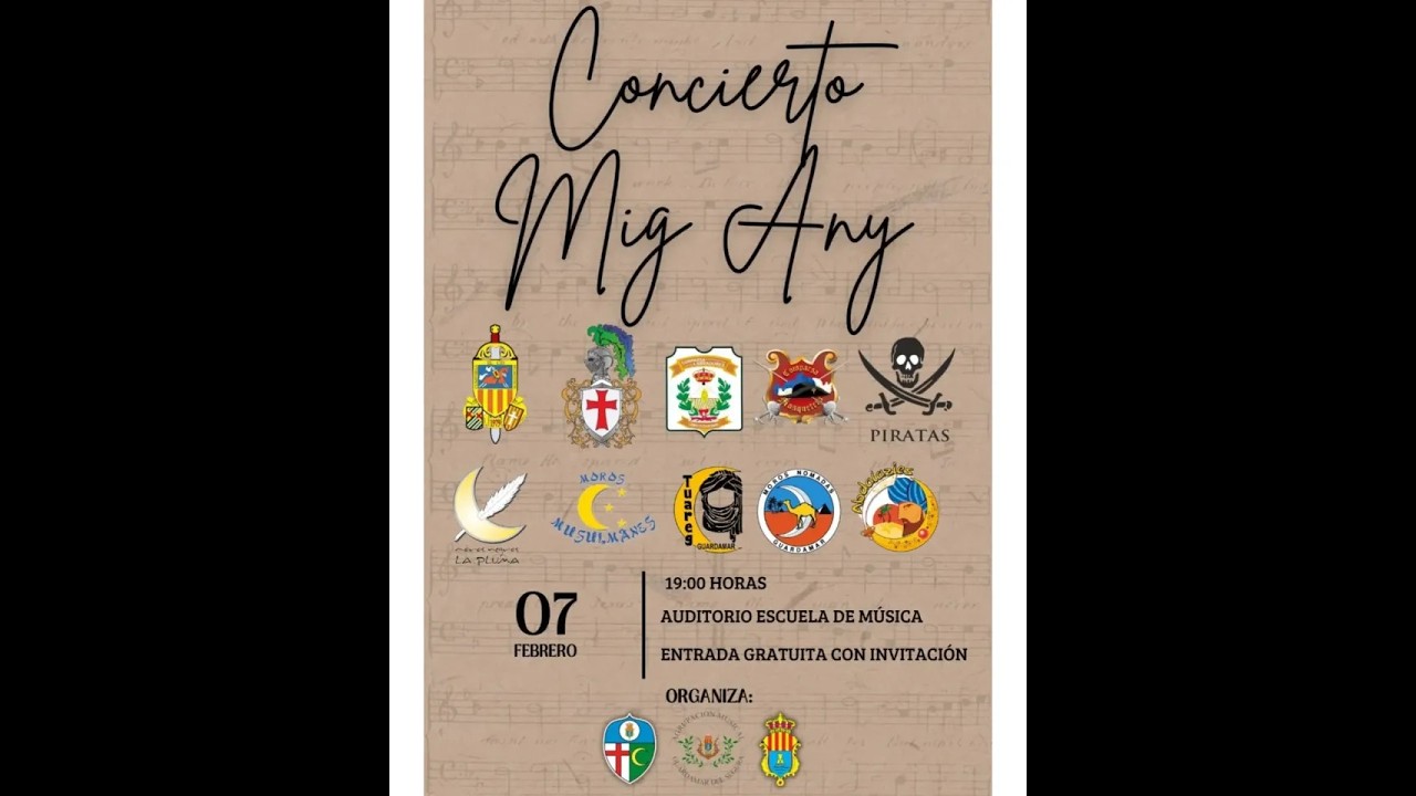 CONCIERTO MIG ANY GUARDAMAR 2026 - BANDA MÚSICA AGRUPACIÓN MUSICAL GUARDAMAR