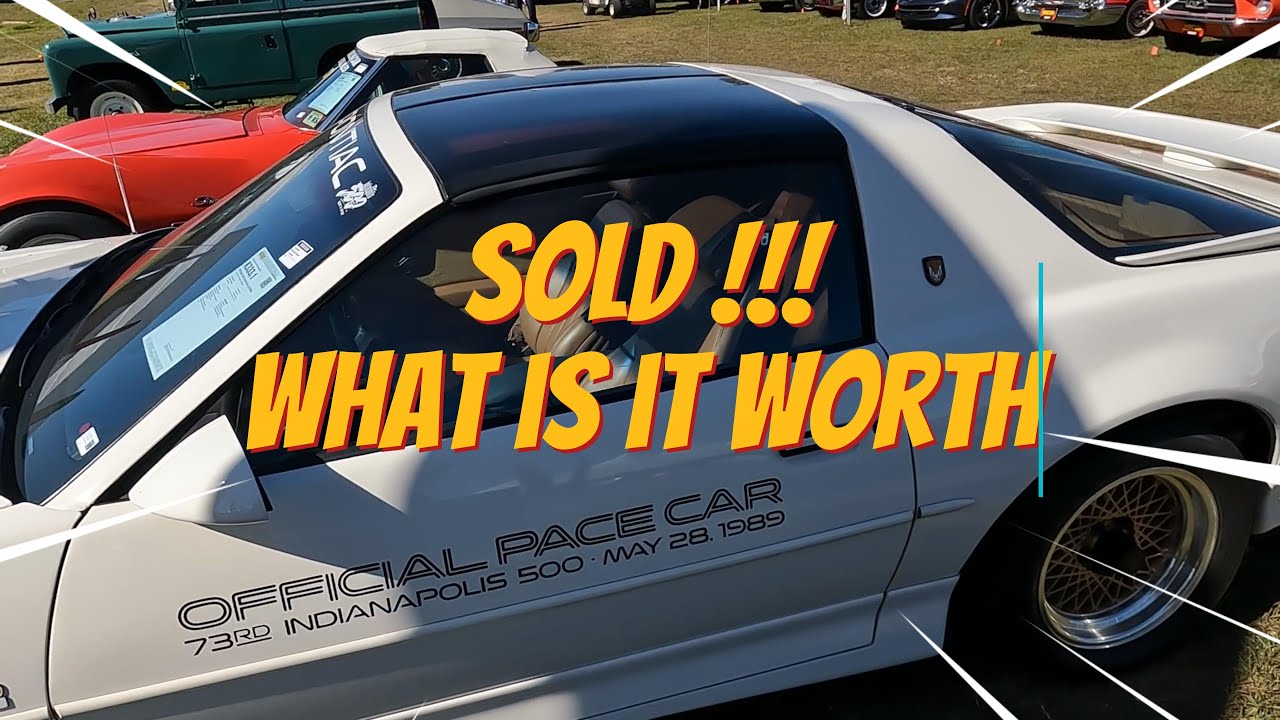 1989 Pontiac Turbo Trans AM pace car - What is it worth
