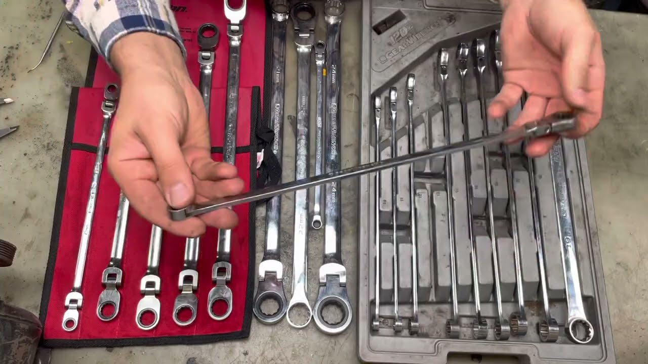 Сравнение трещоточных ключей SNAP-ON и GEARWRENCH XL