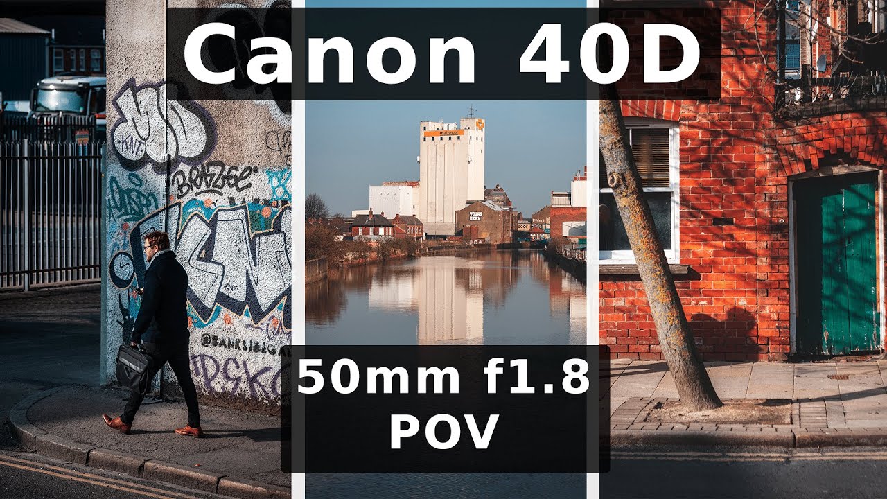 Canon 40D + 50mm f1.8 Солнечная утренняя уличная фотография от первого лица