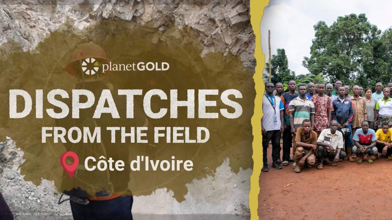Forming cooperatives to help gold miners shift to mercury-free methods in Côte d'Ivoire