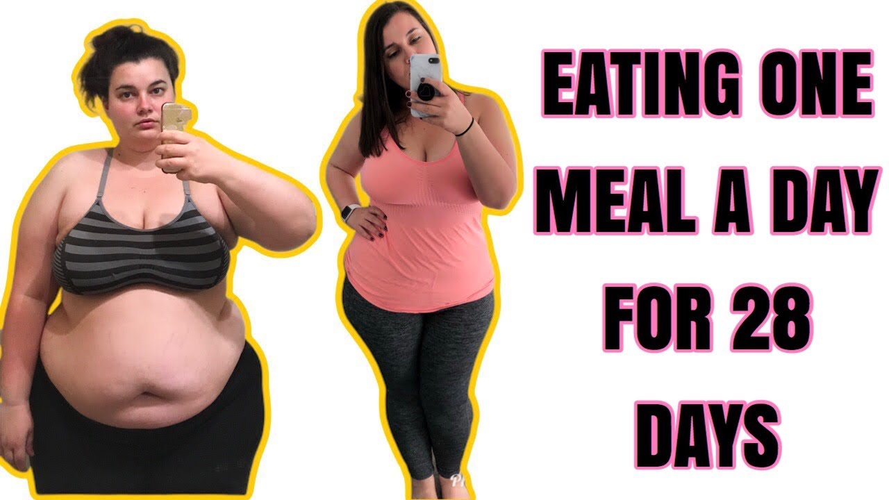 EATING ONE MEAL A DAY FOR 28 DAYS (OMAD) | INTERMITTENT FASTING +WEIGHT LOSS + WEEK 1