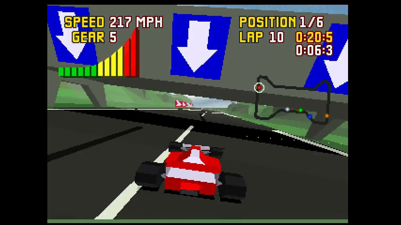 Checkered Flag (1994 - Atari Jaguar) - Longplay