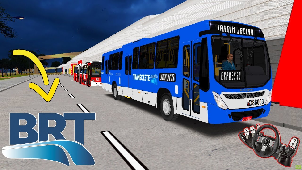 [OMSI 2] Torino 2017 OF-1724L Padrão Teresina-PI l QUASE ATROPELEI um PEDESTRE! EXPRESSO BRT