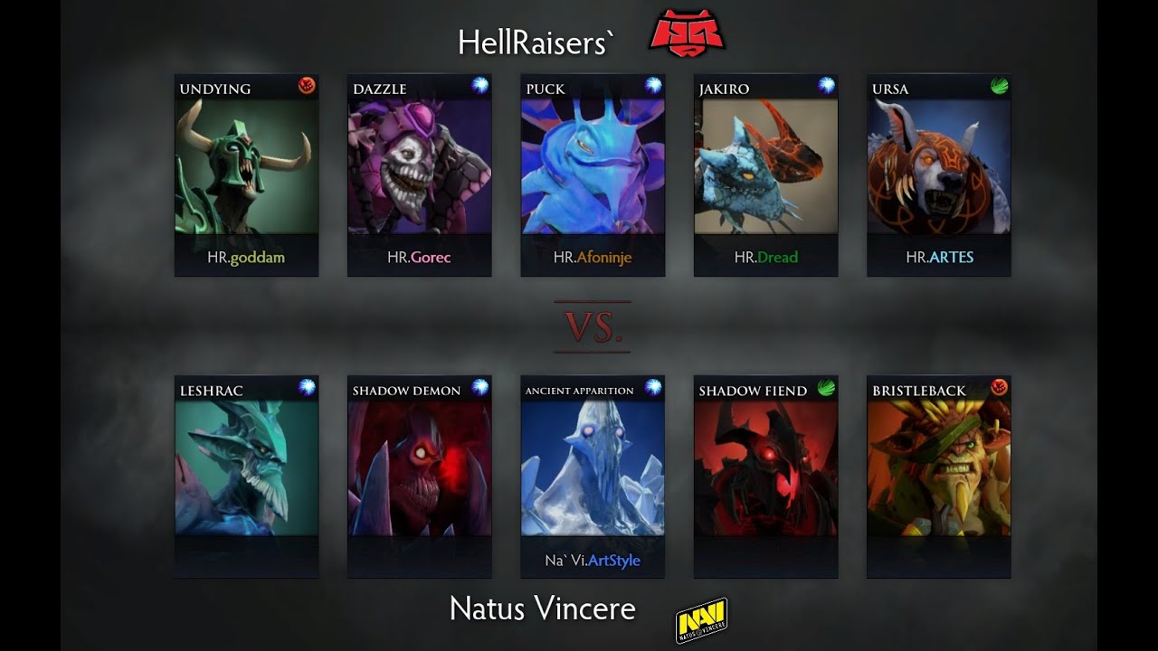 НаВи против Hellraisers с Дредом — самая эпичная игра TI5