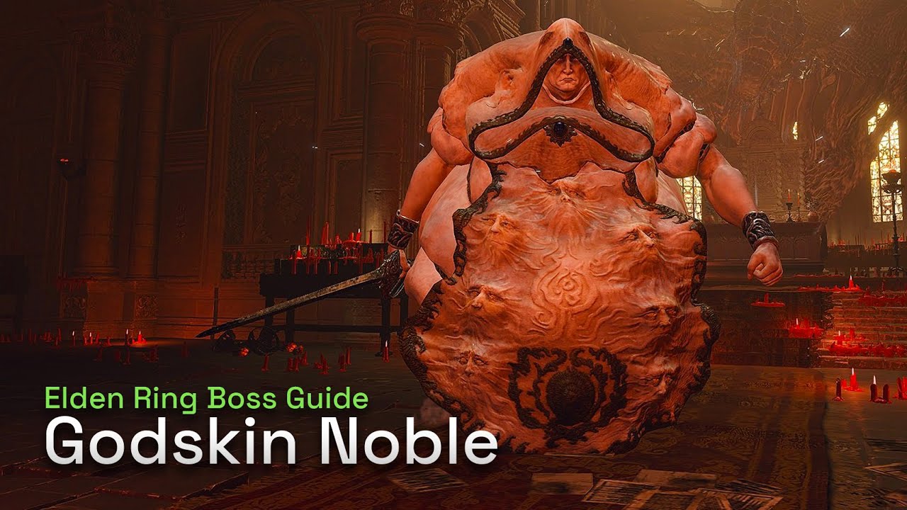 How To Defeat Godskin Noble - Elden Ring Boss Gameplay Guide
