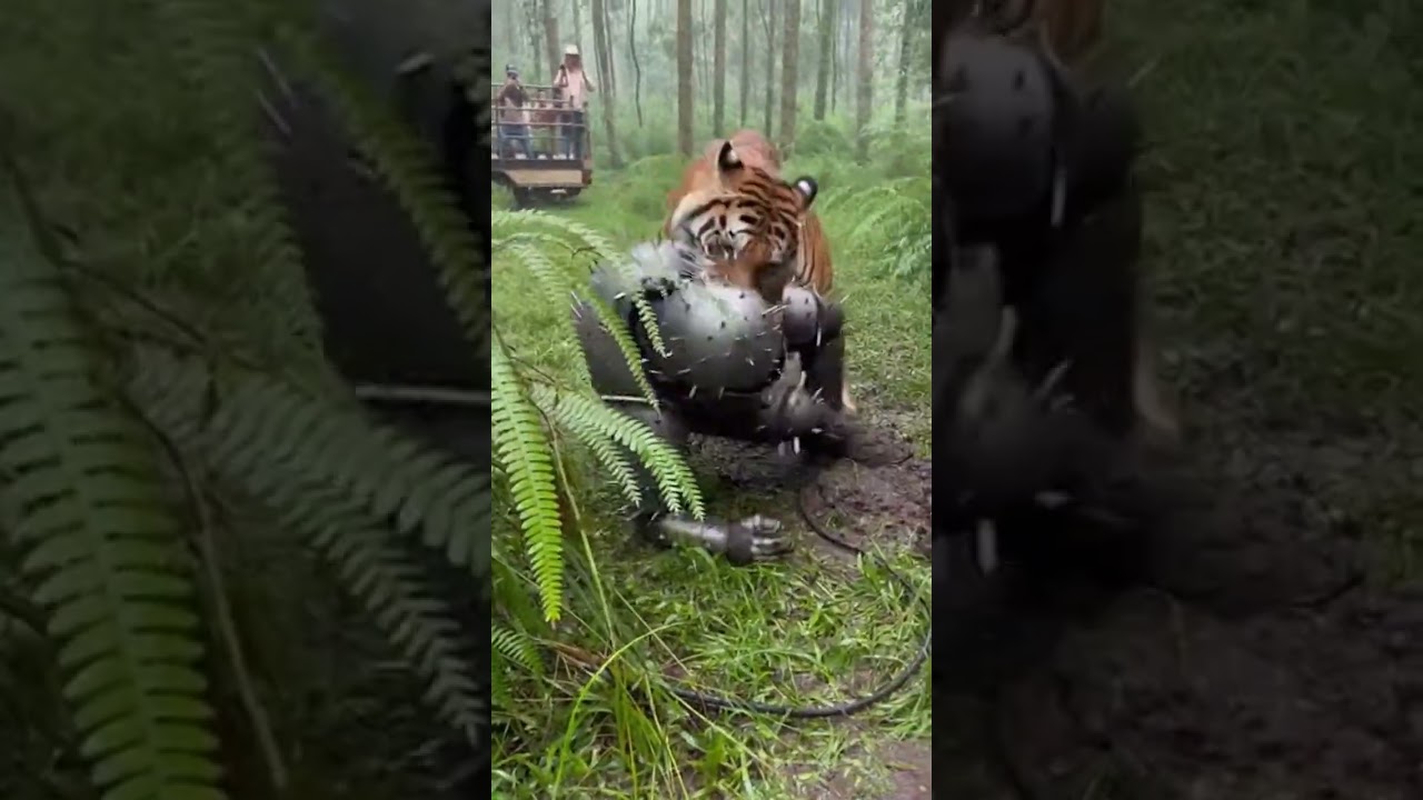 HE IS INSANE! 😱 Man vs 300kg Monster Tiger! 