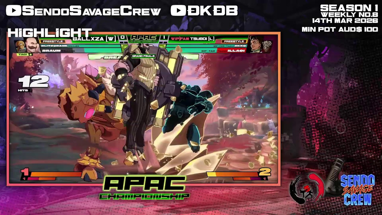 2XKO: APAC Championship Weekly #8