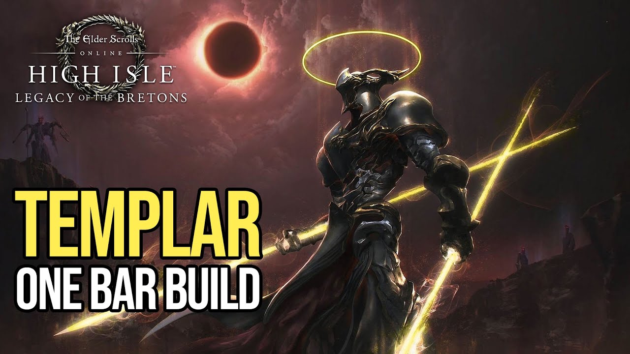TESO: BUILD TEMPLARIO UNA BARRA | BUILD EN SOLITARIO