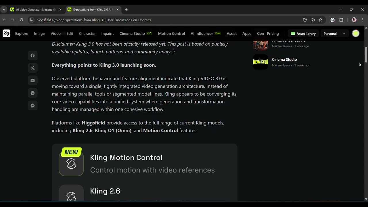 This AI Video Tool Might Change Everything | Kling 3.0 x Higgsfield