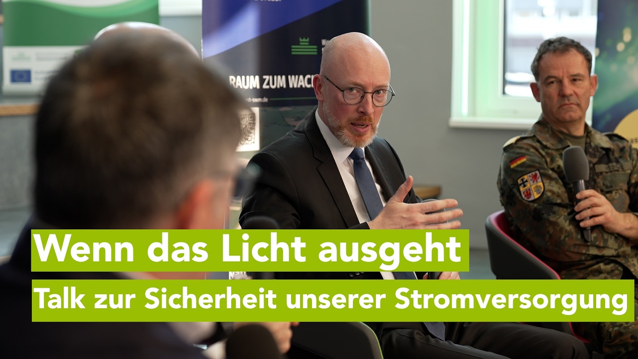 Strom unter Spannung: Wie resilient ist Mecklenburg-Vorpommern? TV-Talk diskutiert