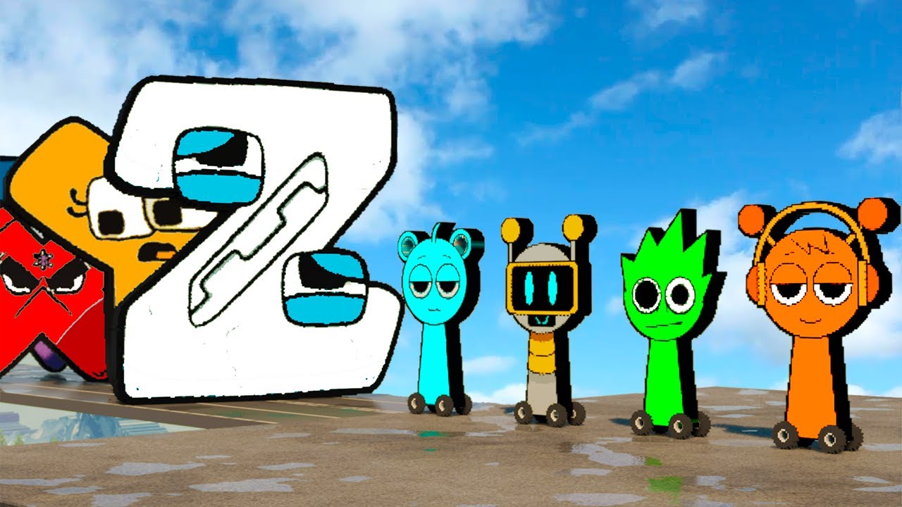 INCREDIBOX SPRUNKI Cars vs Alphabet Lore Walls