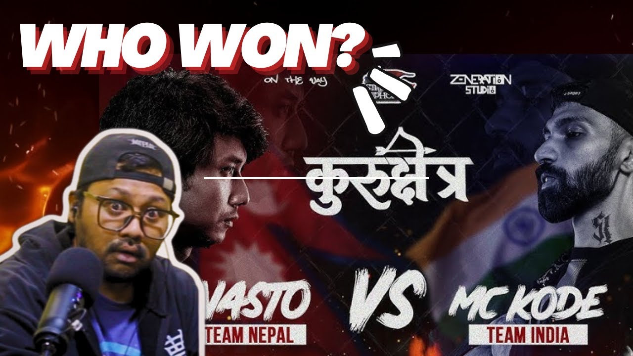“THIS IS REAL SMOKE!” 😤 | MC KODE vs NASTO Reaction | India vs Nepal RAP CLASH