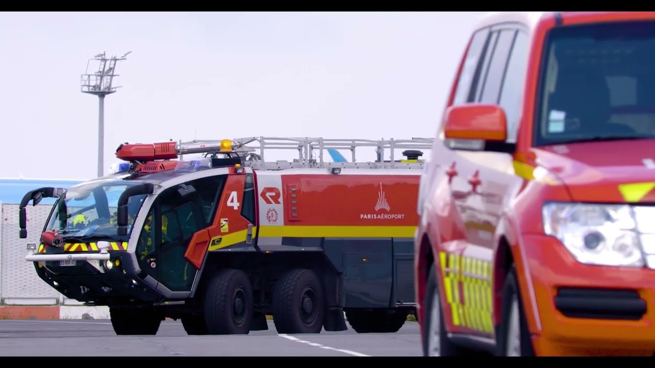 Simulateur de feu de l'aéroport d'Orly