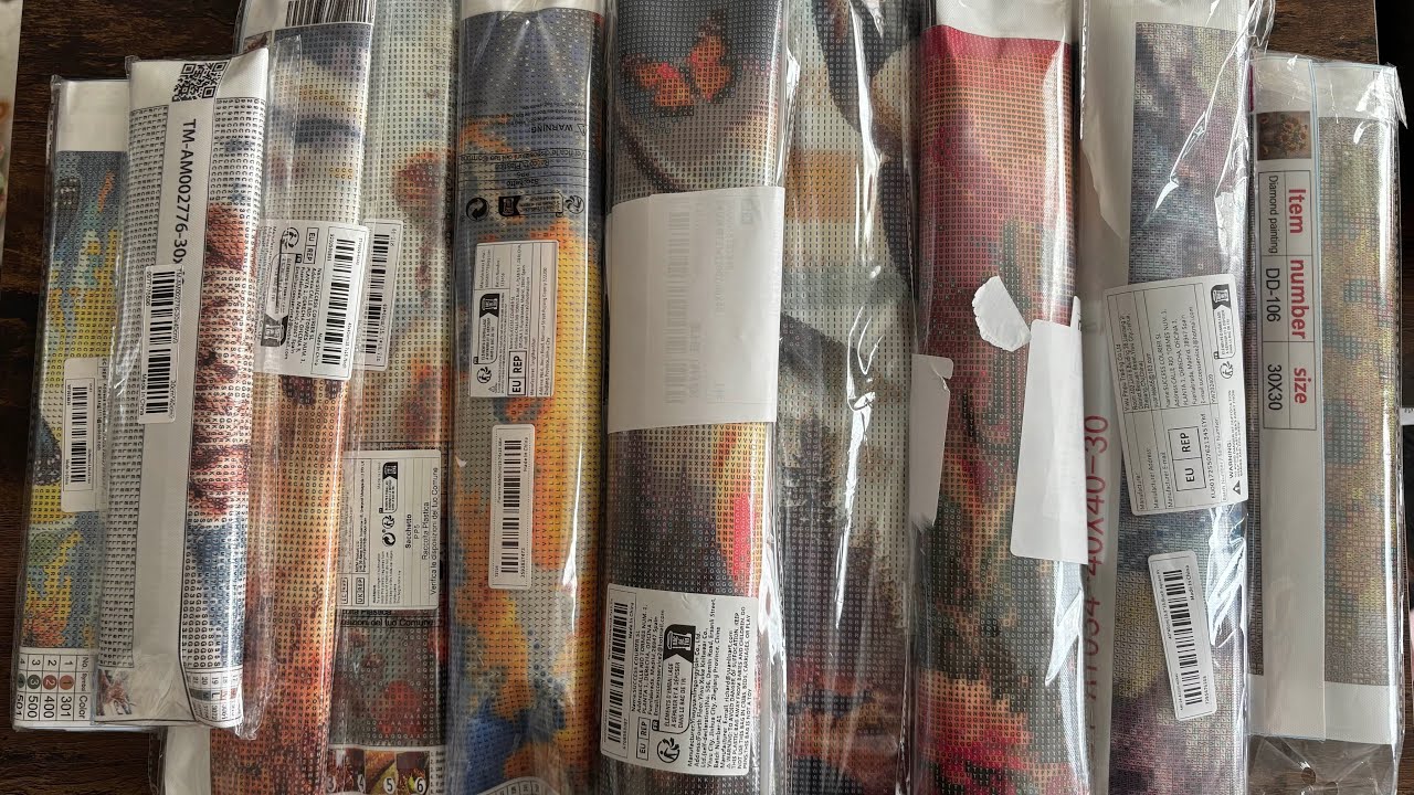 Temu Diamond Painting Haul | 2024