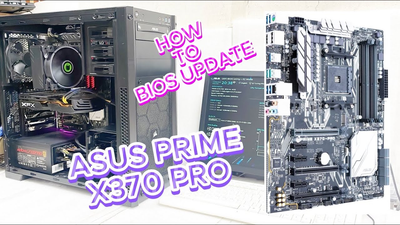 How To Bios Update Asus Prime X370 Pro | Asus Prime X370 Pro Bios Update