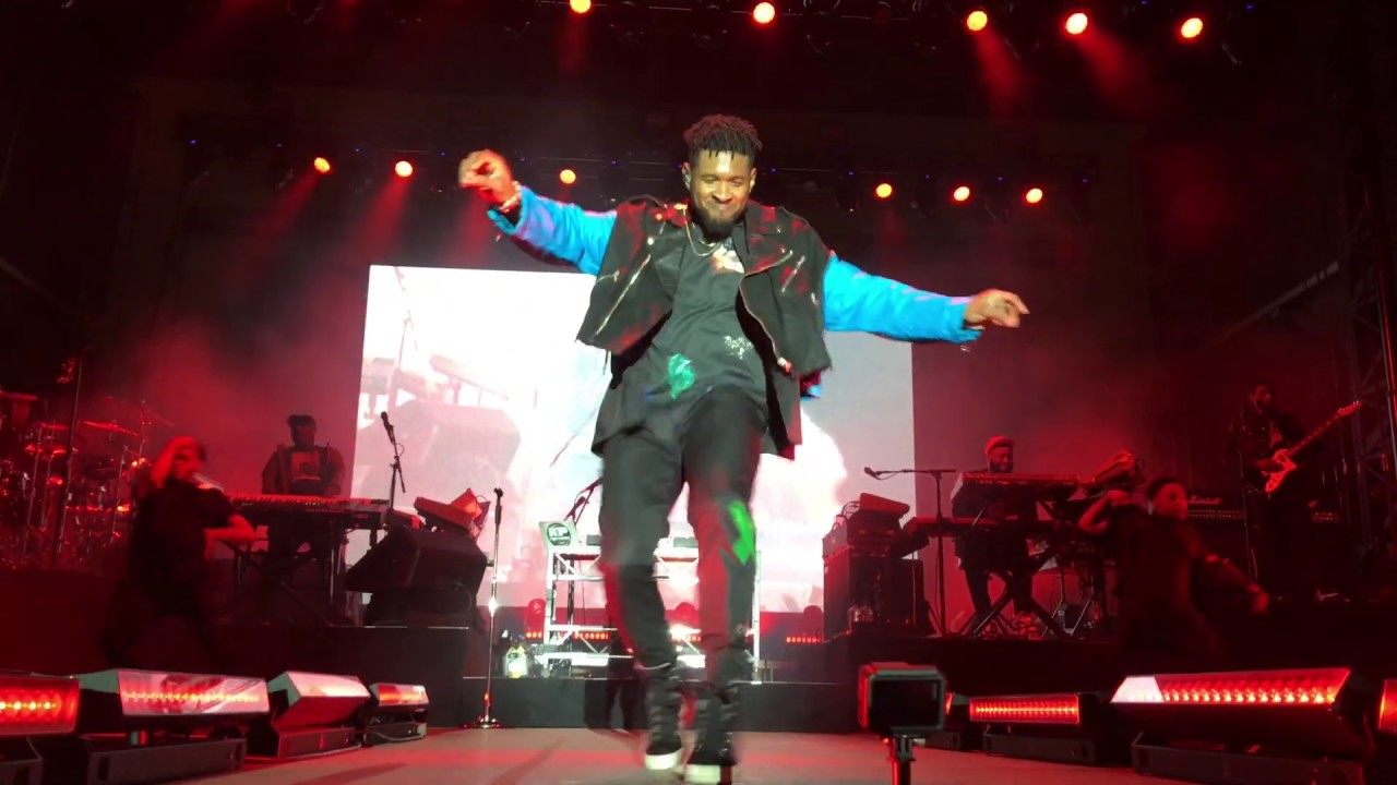 USHER   SMOKE AND GROOVE  LIVE IN LONG BEACH