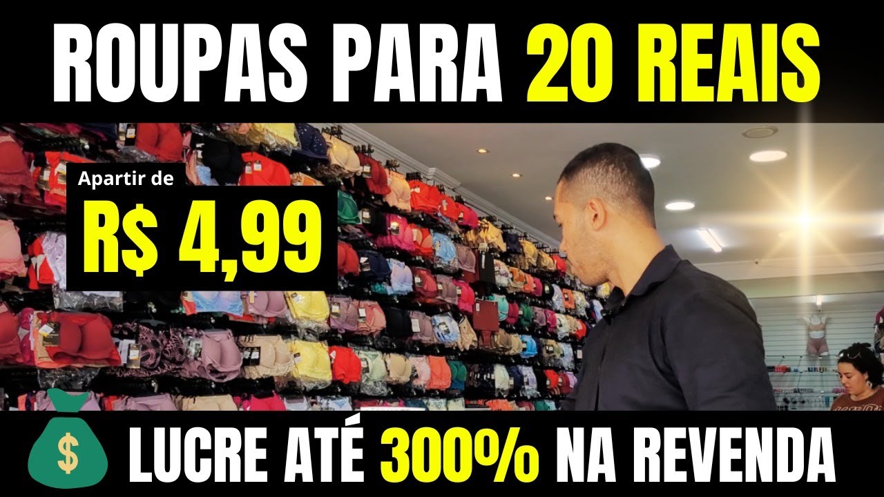 TOP 3 FORNECEDORES DE ROUPAS PARA LOJA DE 20 REAIS !!!