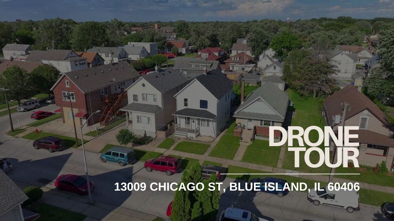 Real Estate Drone Video: 13009 Chicago St, Blue Island, IL 60406