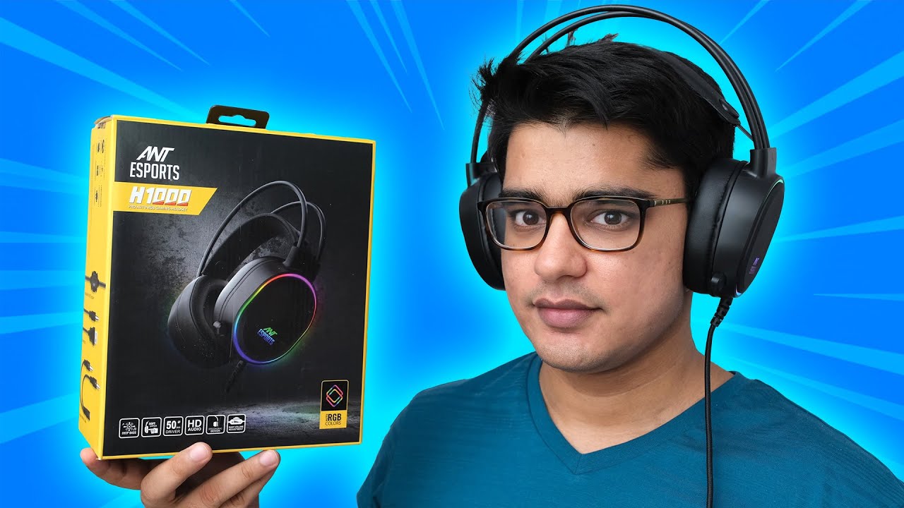 Ant Esports H1000 RGB Gaming Headset Review: Missed Potential!