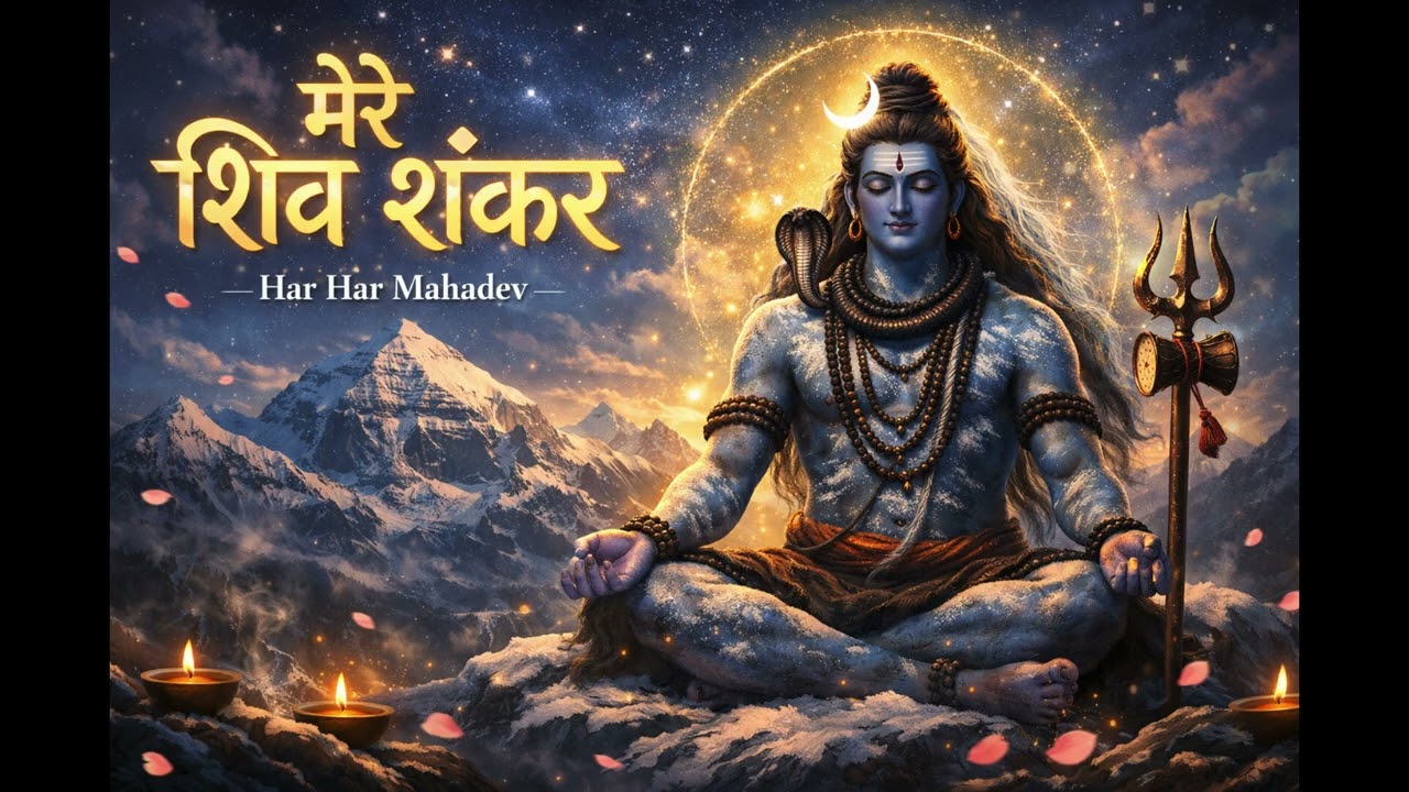 मेरे शिव शंकर | Soothing Mahadev Bhajan | Har Har Mahadev | Peaceful Shiva Song | Om Namah Shivaya