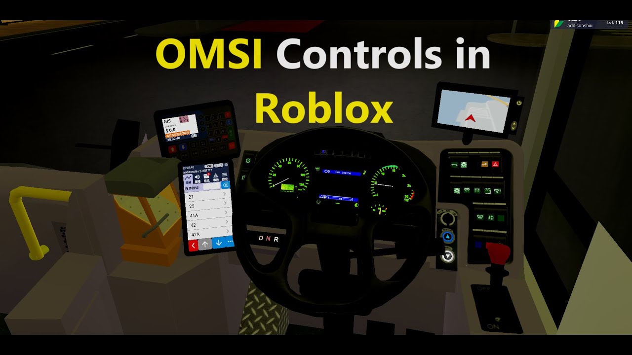 Bringing OMSI Controls to Roblox Bus Simulator (Sunshine Islands)