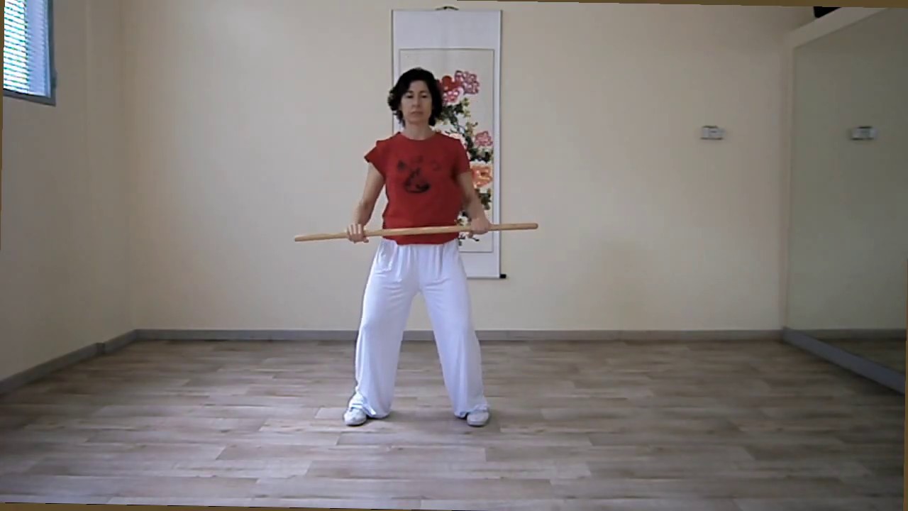 Qigong con bastón/ Taiji YangSheng Zhang