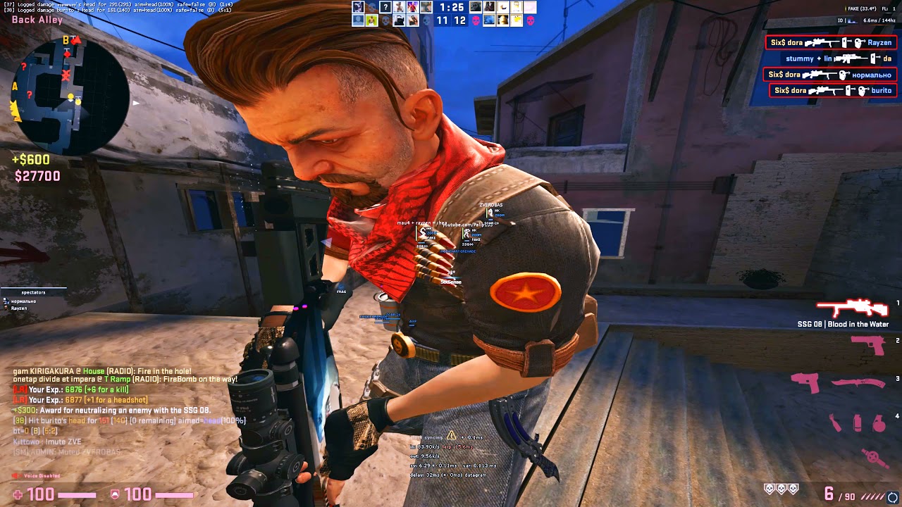HvH highlights ft. skeet.cc