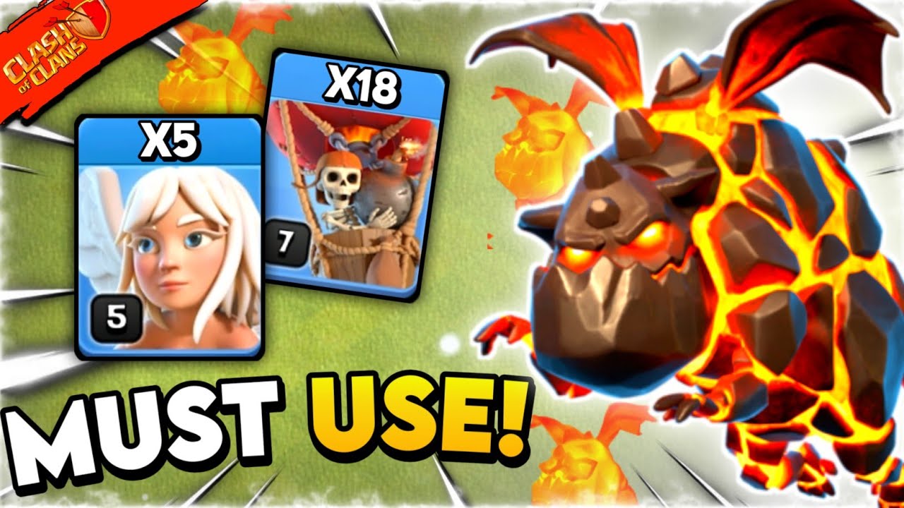 TH11 Queen Charge Lavaloon Attack Strategy | Town Hall 11 Lavaloon Attack Strategy 2025 - COC