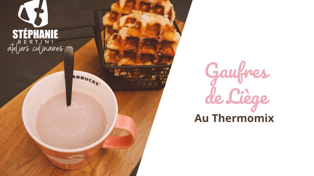 Gaufres de Liège au Thermomix