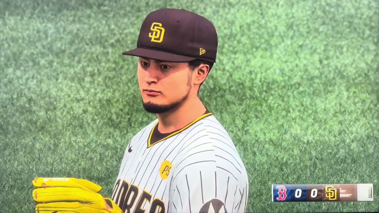 Red Sox vs Padres MLB the show 24 full game 1 Inning game ￼￼