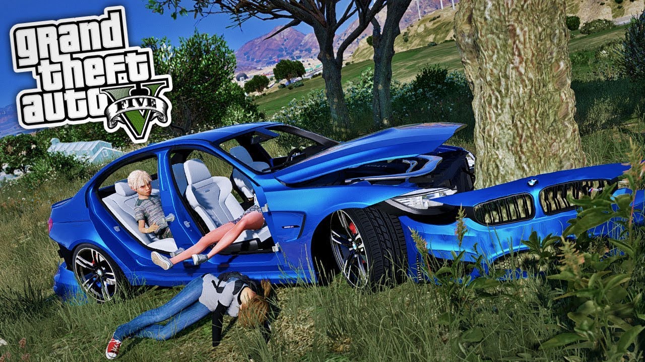 WIR HATTEN EINEN AUTOUNFALL! 😨 - GTA 5 Real Life Mod