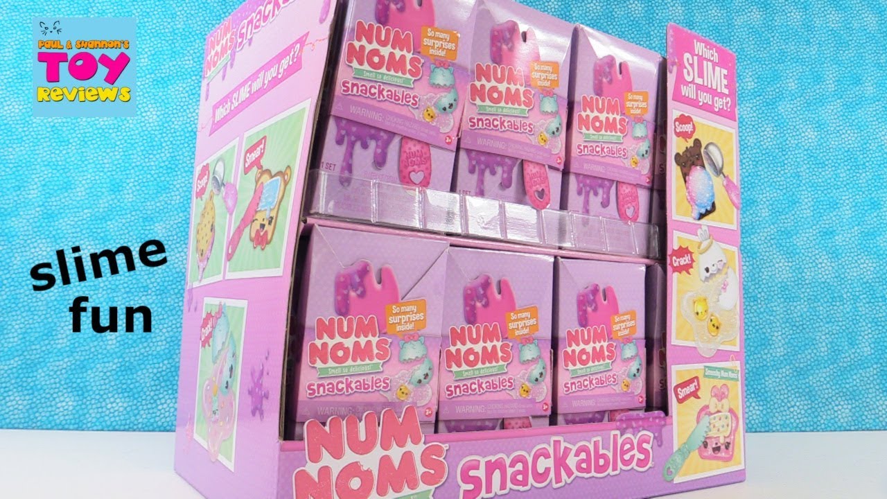 Num Noms Slime Snackables Blind Bag Fun Unboxing Toy Review | PSToyReviews