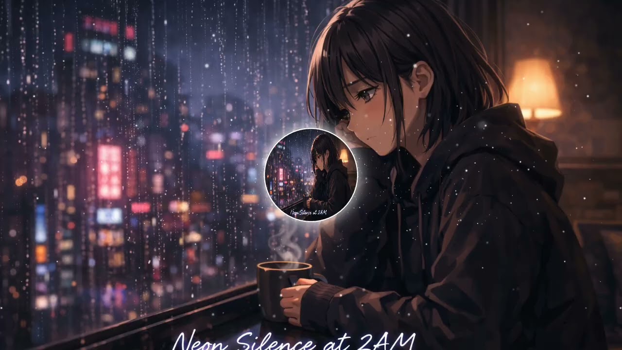 Neon Silence at 2AM 🌃 | Sad Lofi & Emotional Electronic Music for Late Nights