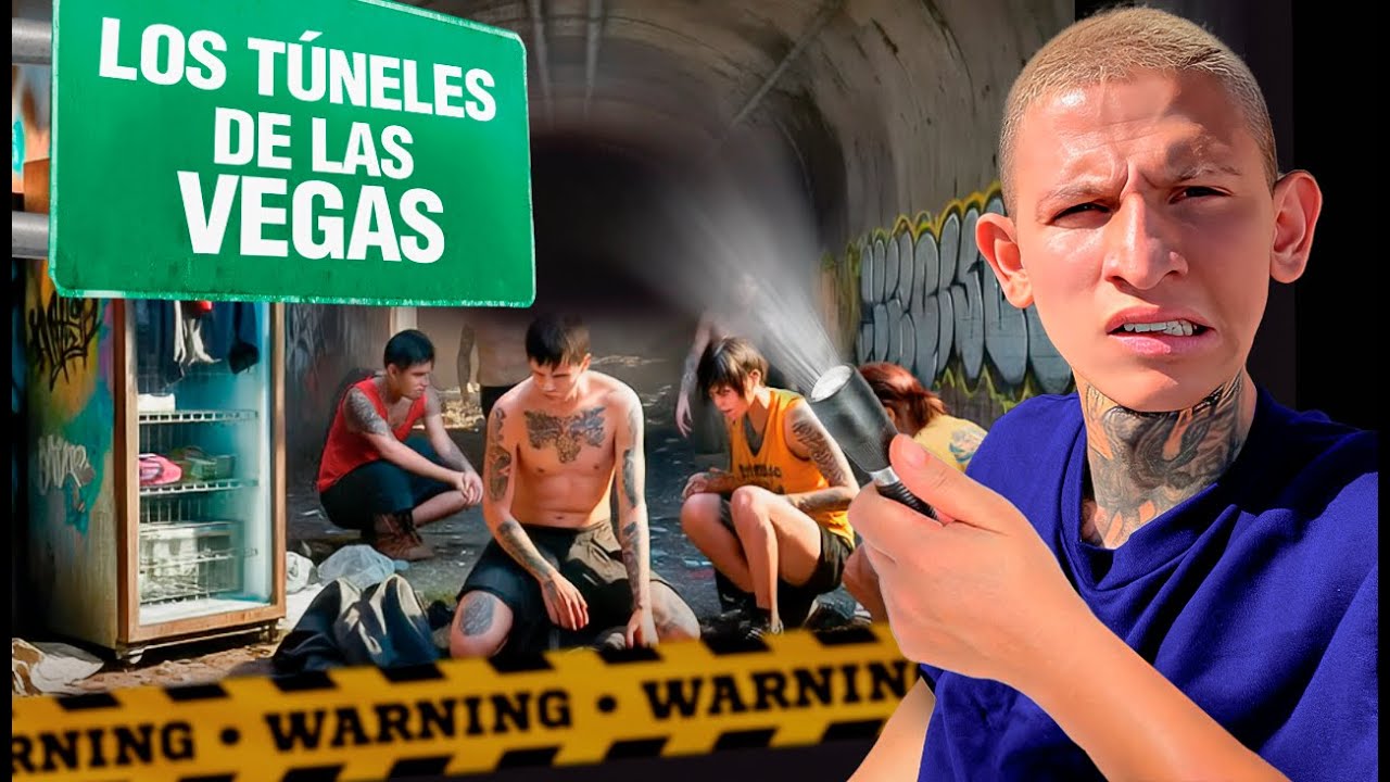 ☠️ LOS T&Uacute;NELES DE LAS VEGAS, el inframundo que pocos conocen!☠️