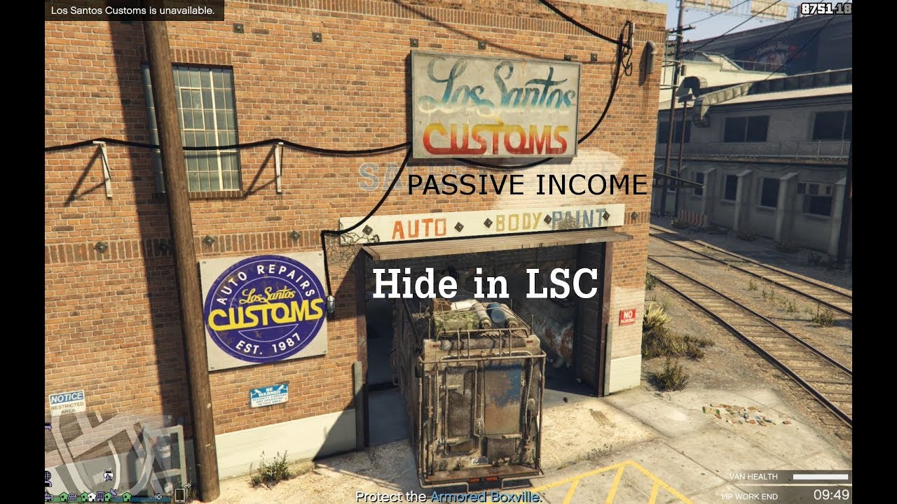 Fortified Strategy - Hide Boxville in Los Santos Customs