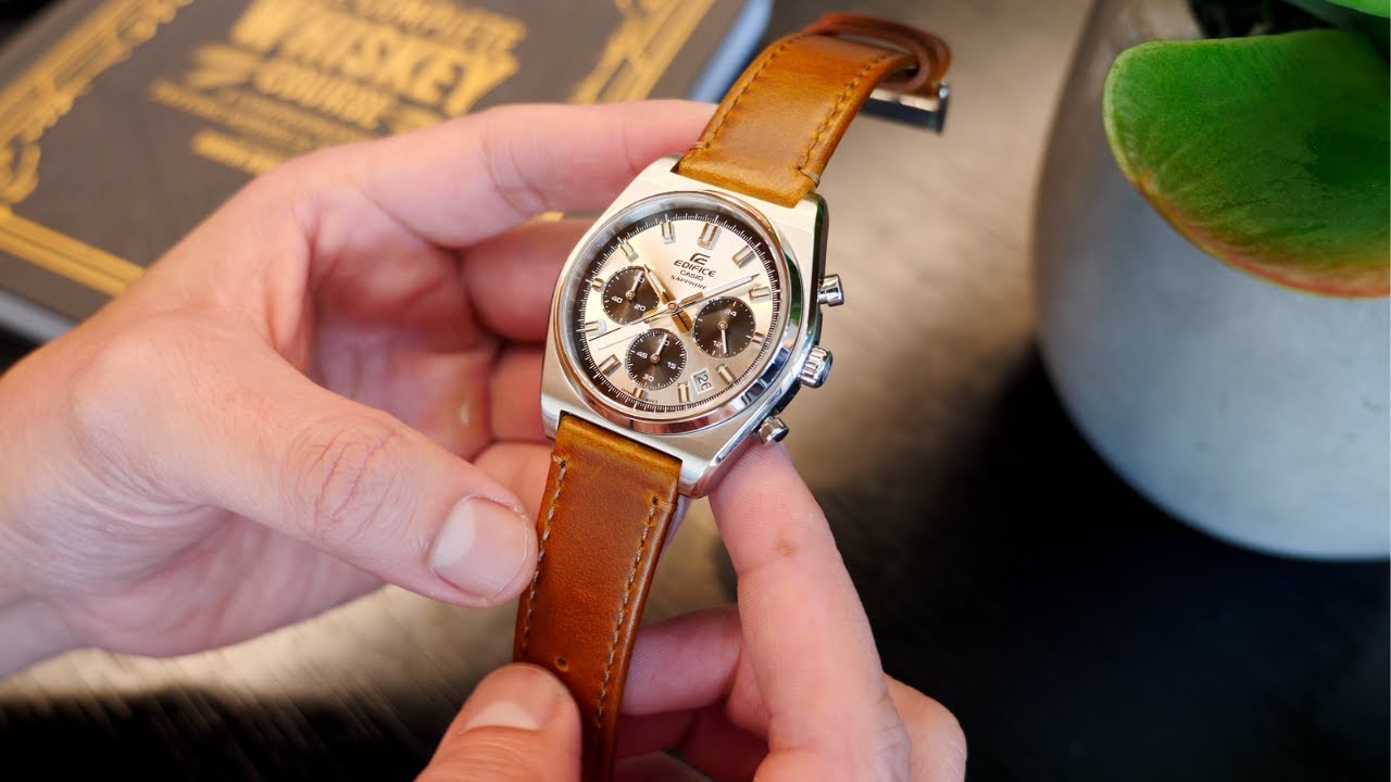 Strap Monster Series - Casio Edifice Chrono Panda EFB730D-7AV