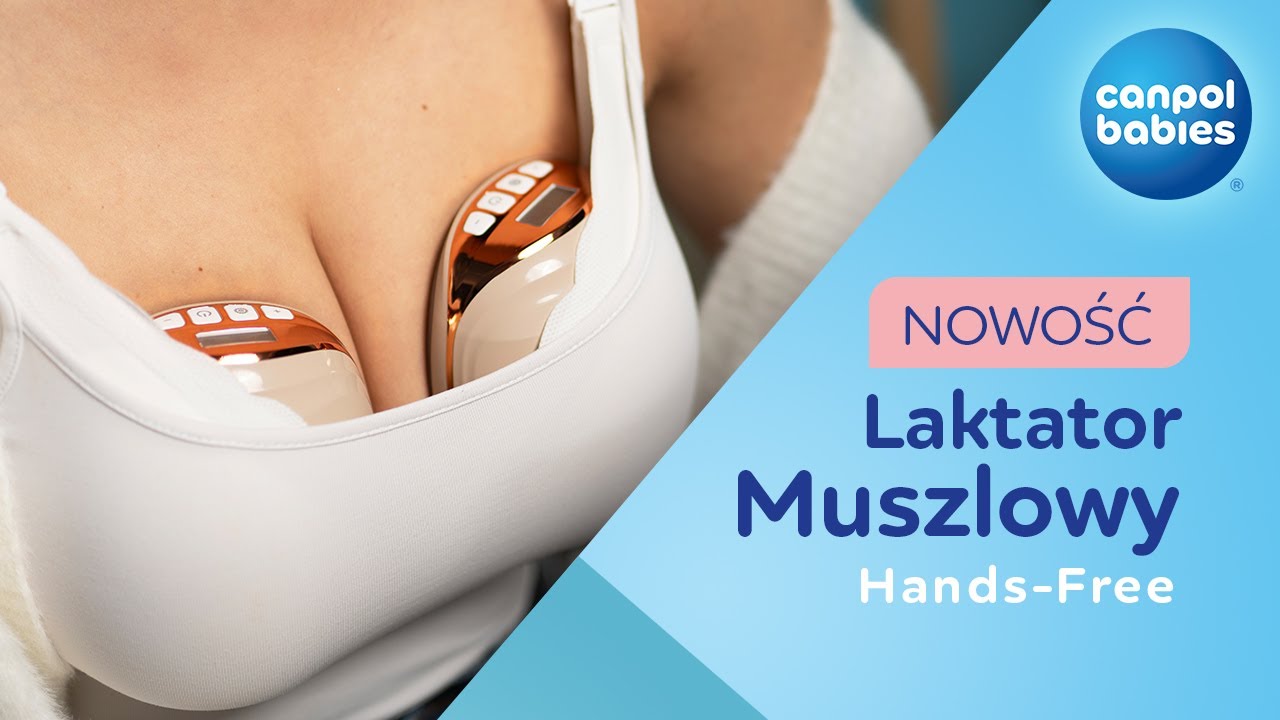 Laktator muszlowy Hands-Free - nowość od Canpol babies 💙