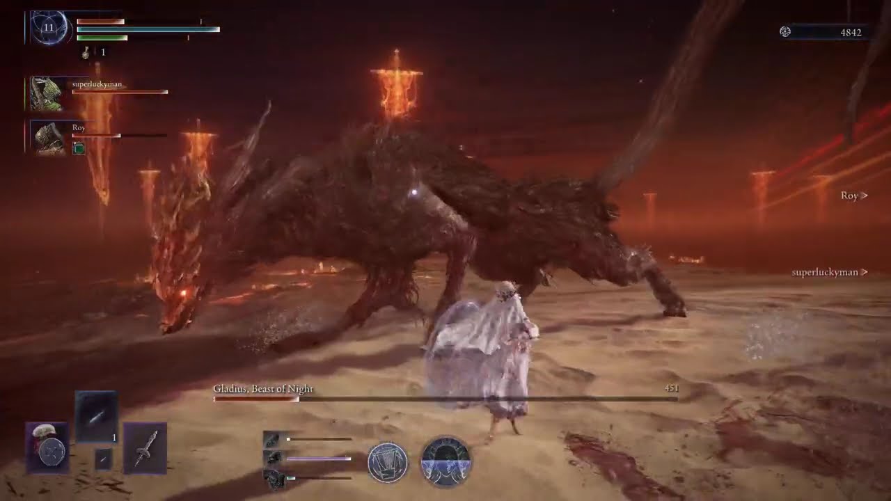 A goated Revenant tanking (??!?) Tricephalos