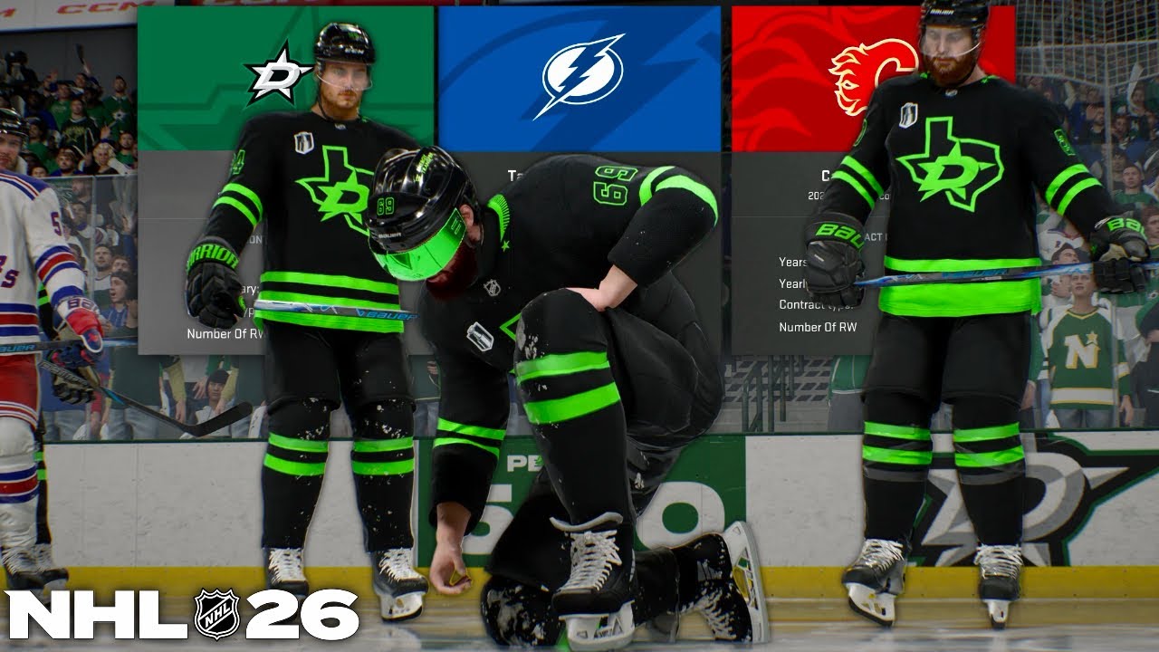 СВОБОДНЫЕ АГЕНТЫ - NHL 26: СТАНЬ ПРОФЕССИОНАЛОМ