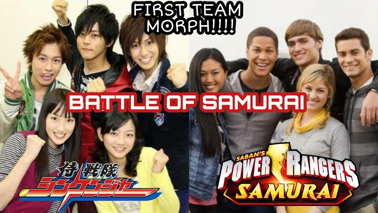 Samurai vs Shinkenger || First Team Appearence and Morph