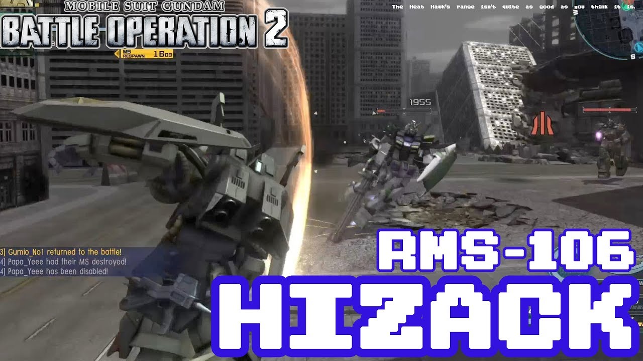 Gundam Battle Operation 2: RMS-106 Hizack