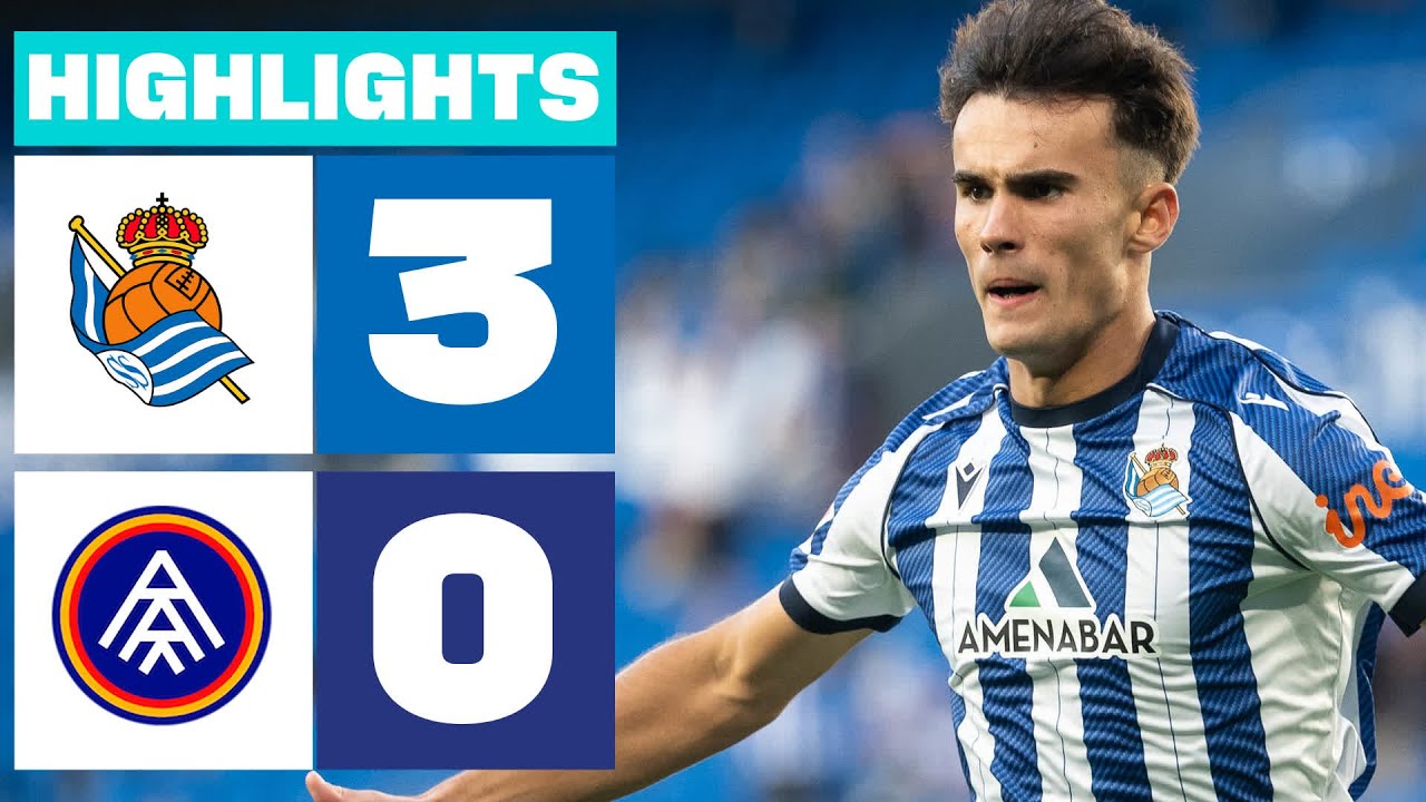 REAL SOCIEDAD B 3 - 0 FC ANDORRA | RESUMEN LALIGA HYPERMOTION