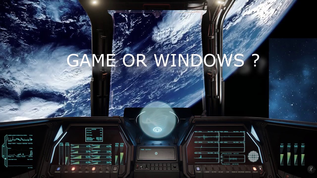TCVcorp, Rainmeter project,  starcitizen desktop  pr&eacute;view