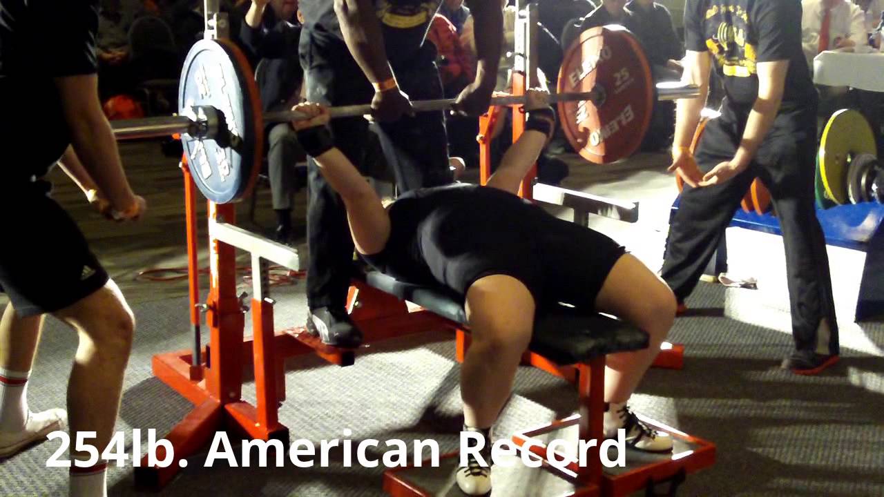 Tammy Walker American Record Bench Press