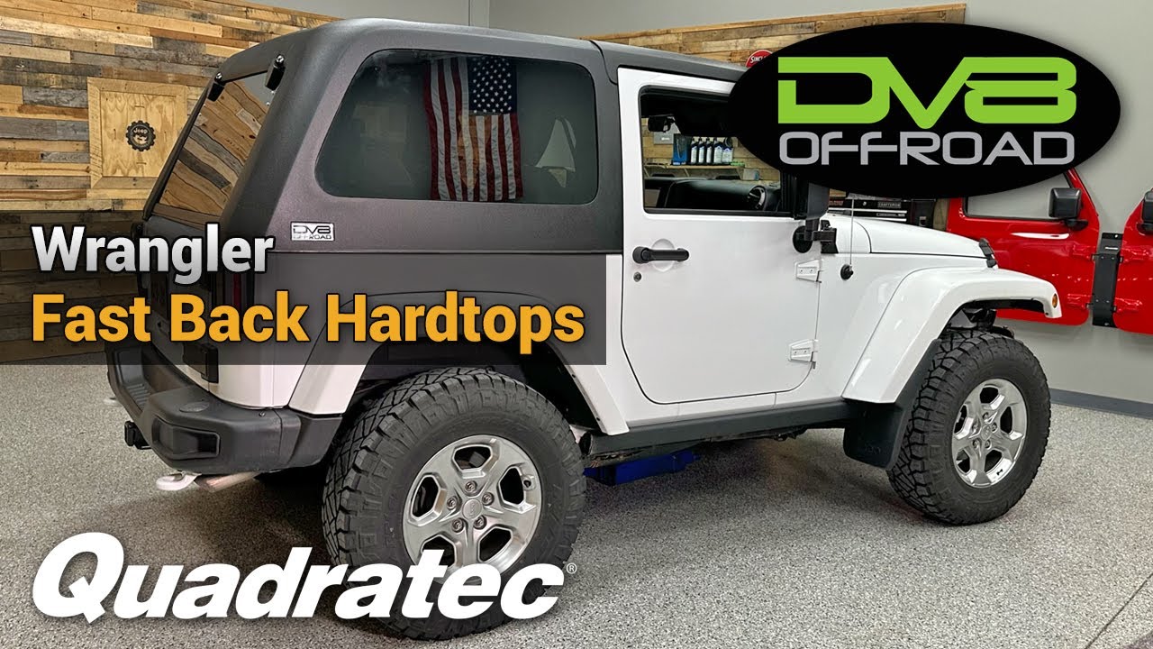Transform Your Jeep Wrangler with a DV8 Offroad Fast Back Hardtop