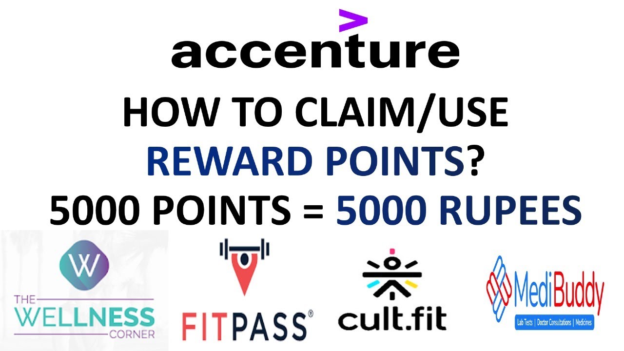 How to Claim Accenture Reward Points  | Accenture Benefits You Points | Accenture Wellness corner